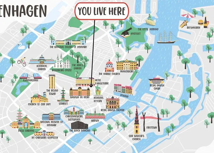 Super 2br In Old Town Apartment Kopenhagen